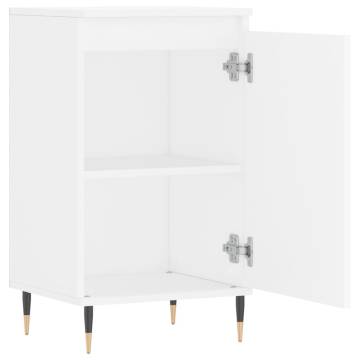 Stylish White Sideboard - 40x35x70 cm Engineered Wood