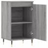 Trendy Grey Sonoma Sideboard - 40x35x70 cm Engineered Wood