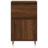 Elegant Brown Oak Sideboard - 40x35x70 cm | Hipomarket