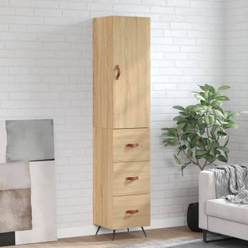 Highboard Sonoma Oak - Stylish Engineered Wood Storage