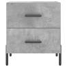 Concrete Grey Bedside Cabinet - Modern Charm & Storage