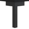 Stylish Black Bedside Cabinet - 40x40x66 cm - Hipomarket