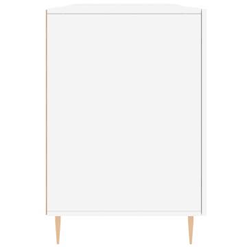 High Gloss White Desk 140x50 cm - Stylish & Practical Furniture