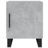 Buy 2 pcs Concrete Grey Bedside Cabinets | Modern Storage Solution