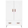 Elegant Highboard in White - 69.5x31x115 cm - Engineered Wood