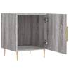 Stylish Grey Sonoma Bedside Cabinet - 40x40x50 cm