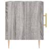 Stylish Grey Sonoma Bedside Cabinet - 40x40x50 cm