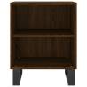 Elegant Brown Oak Bedside Cabinets - 2 pcs | Hipomarket