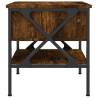 Smoked Oak Bedside Table - 40x42x45 cm | HipoMarket