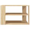 Elegant Sonoma Oak Coffee Table - 59.5x59.5 cm | Hipomarket