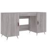 Elegant Grey Sonoma Desk - 140x50 cm | HipoMarket