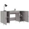 Elegant Grey Sonoma Desk - 140x50 cm | HipoMarket