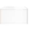 Wall-mounted Bedside Cabinets - High Gloss White | Hipo Market