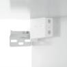 Wall-mounted Bedside Cabinets - High Gloss White | Hipo Market