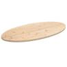 Table Top 90x45x2.5 cm Solid Wood Pine Oval Colour natural Size 90 x 45 x 2.5 cm Quantity in Package 1 