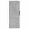 Wall Mounted Cabinets 2 pcs - Concrete Grey Engineered Wood