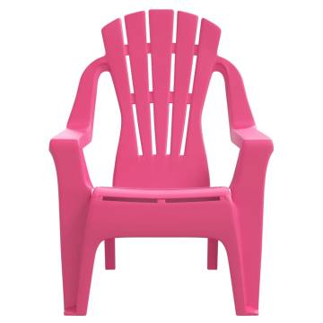 Children's Pink Garden Chairs - Set of 2 | Hipomarket