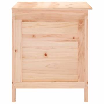 Garden Storage Box - Solid Wood Fir, 50x49x56.5 cm