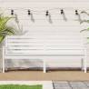 Garden Bench White 203.5x48x91.5 cm Solid Wood Pine Colour white pine Size 203.5 x 48 x 91.5 cm Quantity in Package 1 Number of 