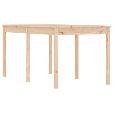 Garden Table 159.5x82.5 cm Solid Wood Pine | HipoMarket