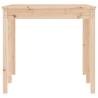 Garden Table 159.5x82.5 cm Solid Wood Pine | HipoMarket