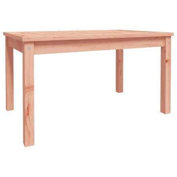 Elegant Garden Table - Solid Douglas Wood 82.5x50.5x45 cm