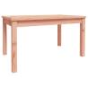 Elegant Garden Table - Solid Douglas Wood 82.5x50.5x45 cm