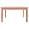 Elegant Garden Table - Solid Douglas Wood 82.5x50.5x45 cm