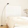 Wall Headboard White 127.5x3x110 cm Solid Wood Pine Colour white Size 127.5 x 110 cm Quantity in Package 1 