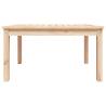 Elegant Solid Wood Garden Table - 82.5x50.5x45 cm