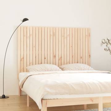 Elegant Solid Pine Wall Headboard - 166x3x110 cm