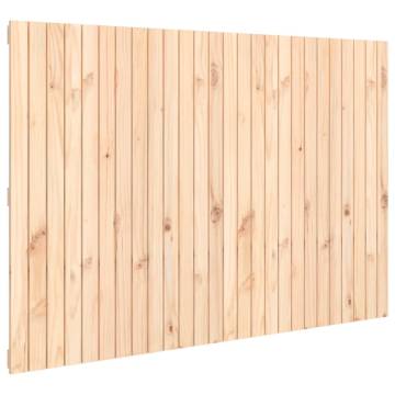 Elegant Solid Pine Wall Headboard - 166x3x110 cm