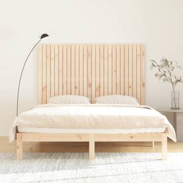 Elegant Solid Pine Wall Headboard - 166x3x110 cm