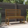 Garden Bench Honey Brown 109 cm Solid Wood Pine Colour honey brown pine Size 109 x 48 x 91.5 cm Quantity in Package 1 Number of 