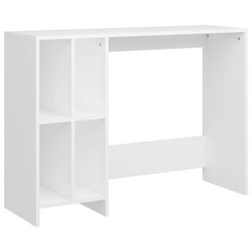 Notebook Desk White - Modern Design 102.5x35x75 cm