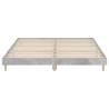 Concrete Grey Bed Frame 120x200 cm - Durable & Stylish