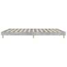 Concrete Grey Bed Frame 120x200 cm - Durable & Stylish