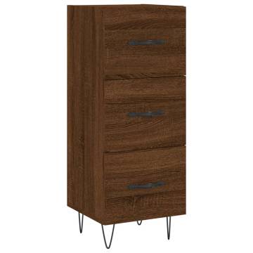 Highboard Brown Oak - Stylish Storage Solution | Hipo Market