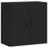 Wall Cabinet Black 60x31x60 cm - Stylish Storage Solution