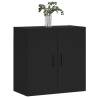 Wall Cabinet Black 60x31x60 cm - Stylish Storage Solution