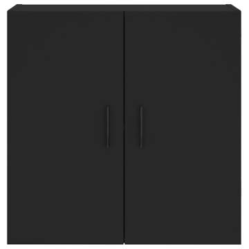 Wall Cabinet Black 60x31x60 cm - Stylish Storage Solution