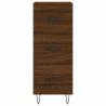 Highboard Brown Oak - Stylish Storage Solution | Hipo Market