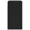 Wall Cabinet Black 60x31x60 cm - Stylish Storage Solution