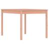 Garden Table 121x82.5 cm - Solid Douglas Wood Outdoor Furniture