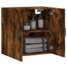 Wall Cabinet Smoked Oak 60x31x60 cm | Stylish Storage Solution