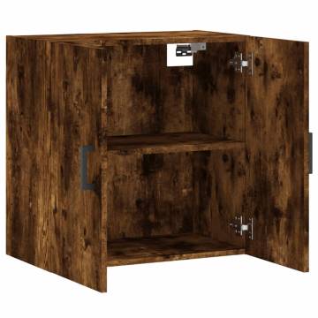 Wall Cabinet Smoked Oak 60x31x60 cm | Stylish Storage Solution