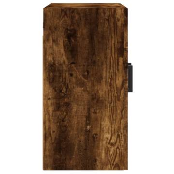 Wall Cabinet Smoked Oak 60x31x60 cm | Stylish Storage Solution