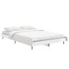 High Gloss White Bed Frame 120x190 cm - Stylish & Durable