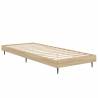 Sonoma Oak Bed Frame 75x190 cm | Small Single Engineered Wood