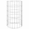 Circular Gabion Pole Galvanised Steel Ø30x50 cm - Durable Border